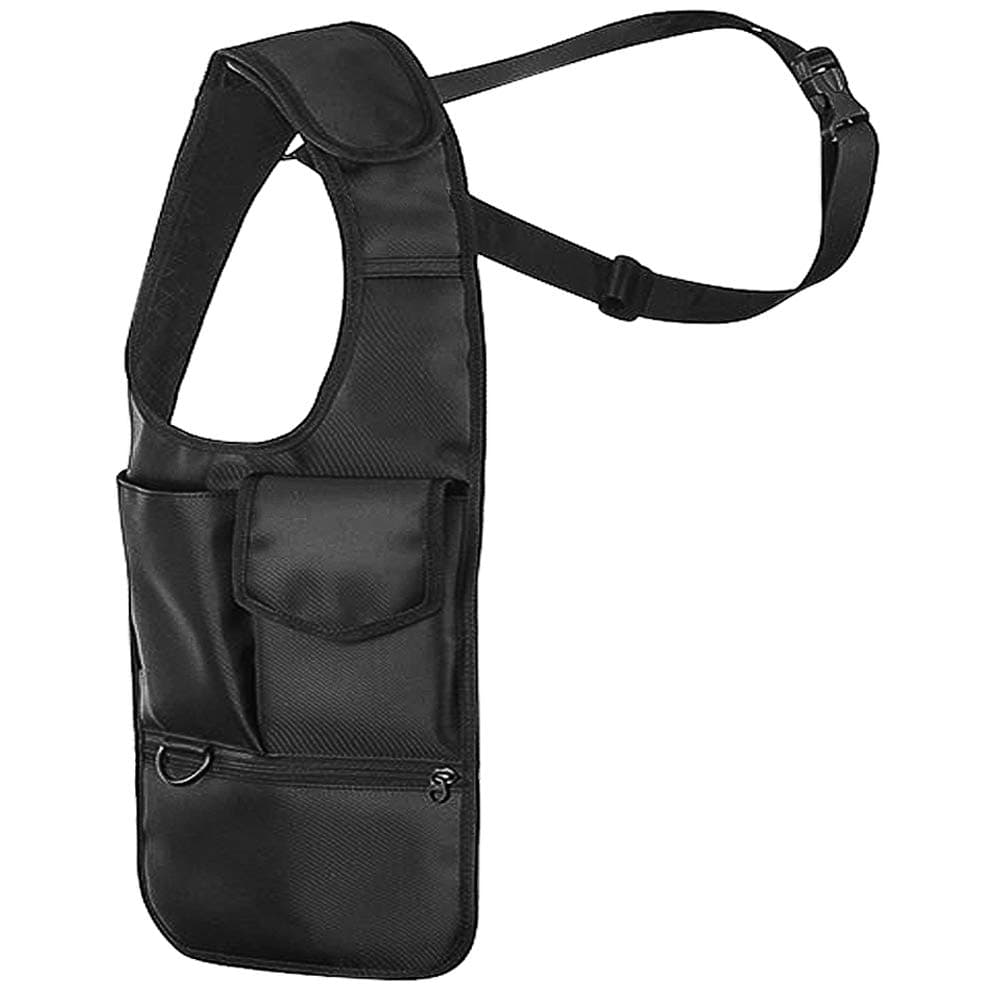 Nylon Anti-Thief Hidden Underarm Shoulder Bag Concealed Pack, Multi-Purpose Men/Women Safety Storage Shoulder Armpit Bag Holster Tactical Bag for Travel Outdoors (Left-Handed)