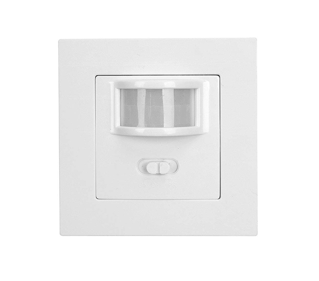LOWENERGIE Occupancy Sensor PIR Motion Light Switch - selection switch, wall mounting, fits standard faceplate, presence detection, auto on/off lighting