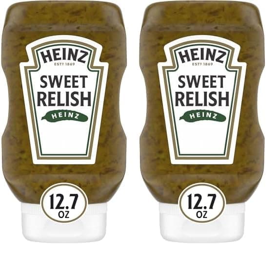 Heinz Sweet Relish (12.7 fl oz Bottle) (Pack of 2)
