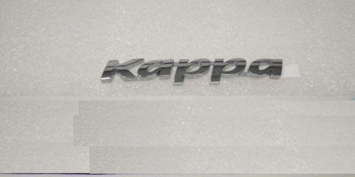 Car Emblem for CAR Badge Emblem Monogram/Logo/Decals/Wraps/Sticker /3D for Hyundai i10 Kappa Model Logosn489