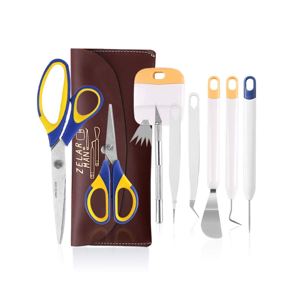 14 Pieces Craft Weeding Tools Set Precision Craft Vinyl Tools Kit Craft Basic Tool Set for Weeding Vinyl by ZELARMAN