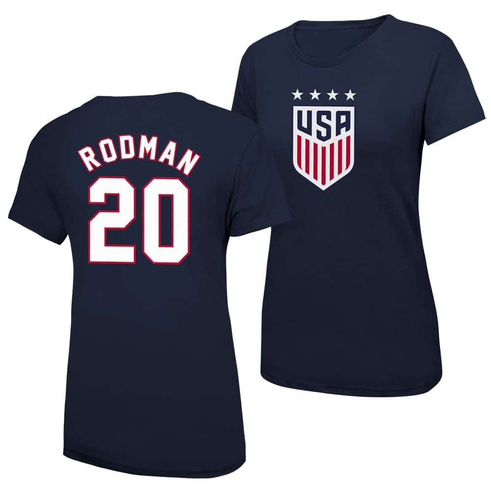 Officially Licensed US Women's National Soccer Team Cotton T-Shirt - Womens - 67WCT