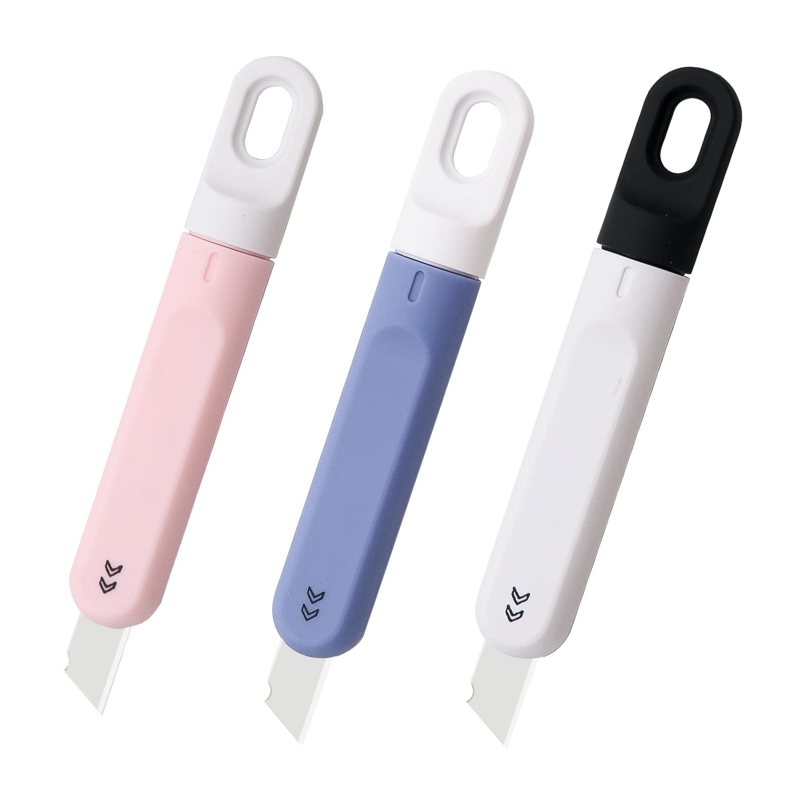 Box Cutter,Retractable Box Opener, Package Opener, Easy Slide Retractable Cute envelope opener for opening daily express boxes, envelopes, packages, paper tapes and more