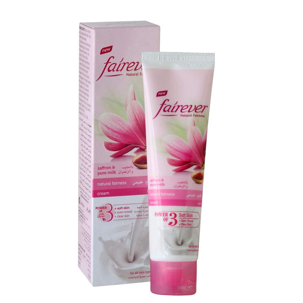 Natural Fairness Cream With Saffron & Pure Milk , 100gm