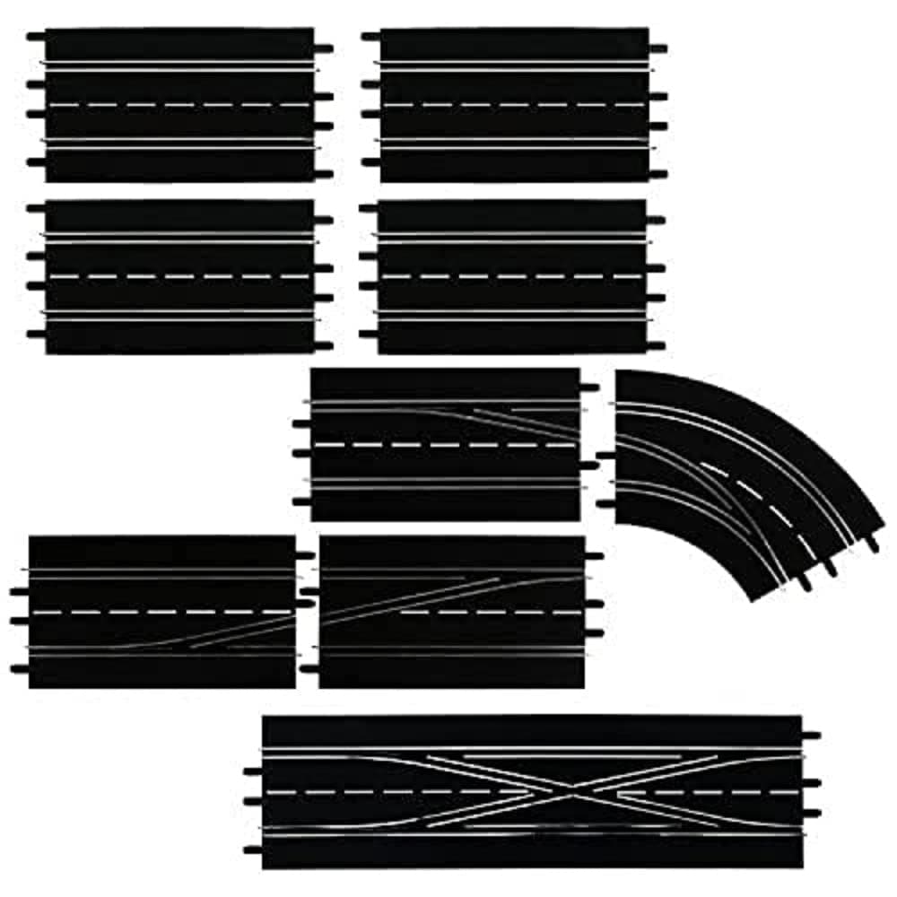 20030367 Digital Extension Set (std straight (x4), lane chng L, dbl lane chng & lane chng curve R, O to I) 132/124