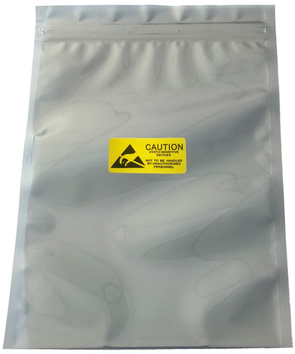 30pcs Anti Static Resealable Large Size Bags 11x13in/28x33cm ESD Bags for Motherboard HDD and Electronic Device,Antistatic Bags for Graphics Card (30pcs 11x13/28x33cm)