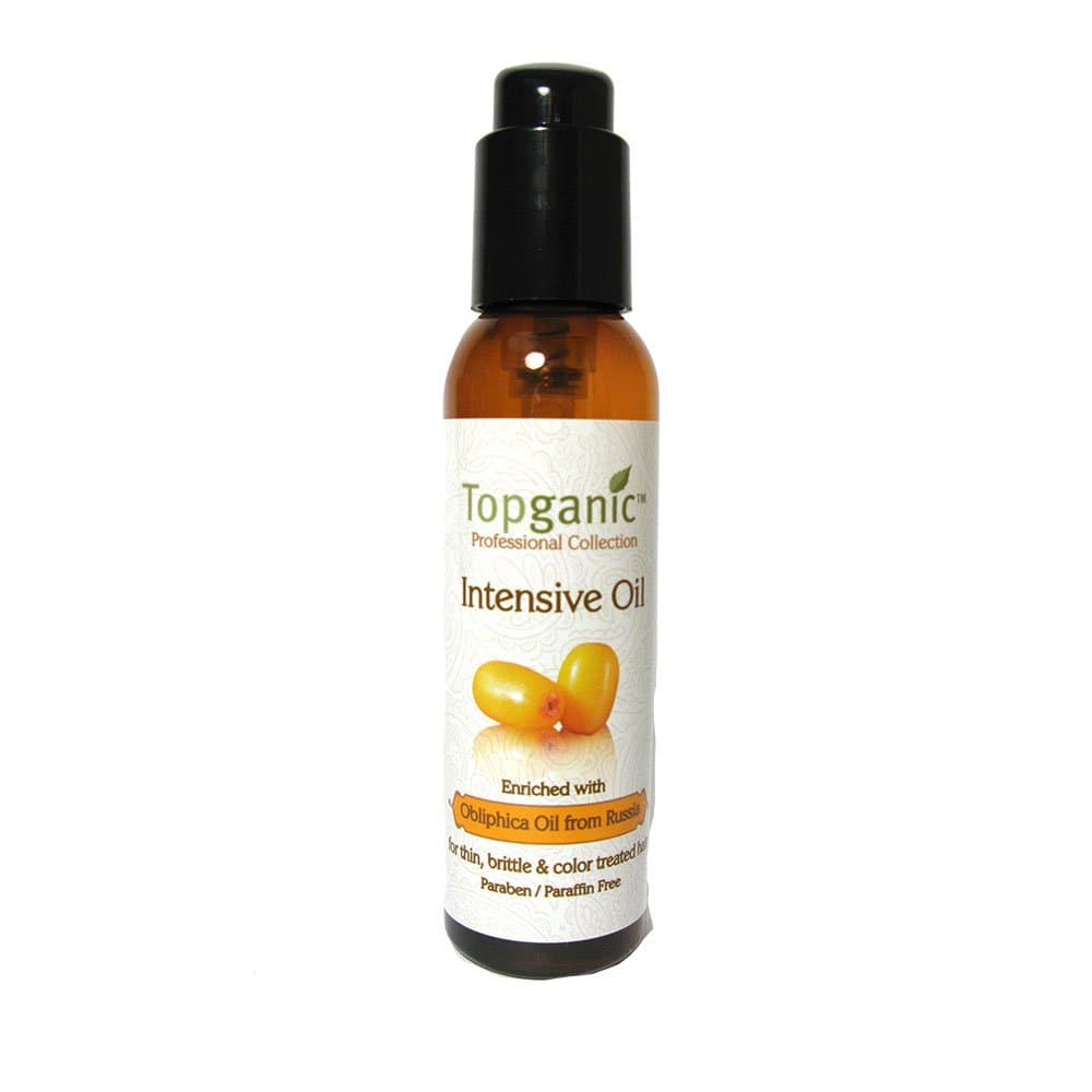 Topganic Intensive Obliphica Oil with Pump, 4 Ounce