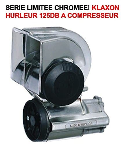 LCM2014 Bad Boy hornblaster. Horn 17 Inch Squeeze Shrilling Screaming 12 V Serie Limitee chromee. klaxonnez Different. Raid Preparation 4x4