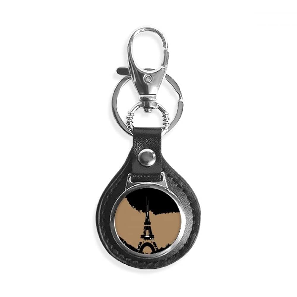 DIYthinkerEiffel Tower Paris France Key Link Chain Ring Keyholder Finder Hook Metal