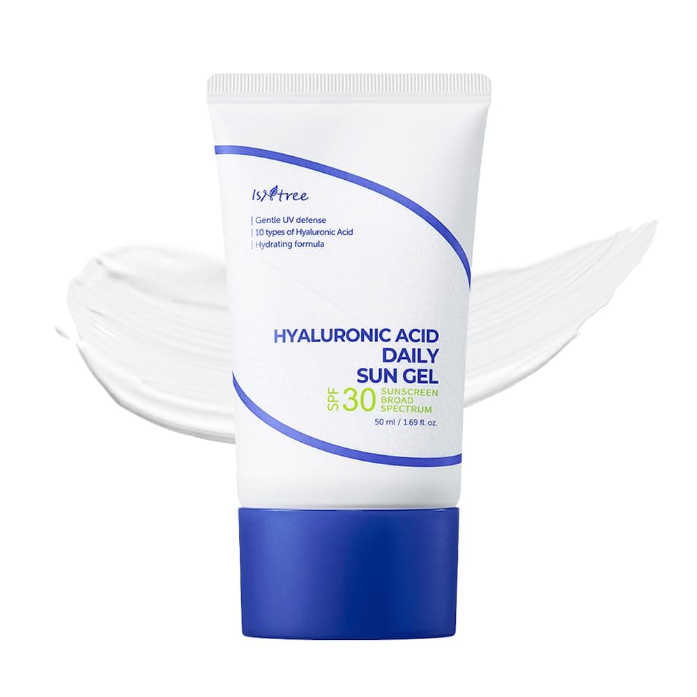 Hyaluronic Acid Daily Sun Gel 50ml, 1.69 fl oz, SPF 30, Korean Skincare, Moisturizing, No White Cast, Lightweight, Mild Formula, Daily SPF, Korean Sunscreen