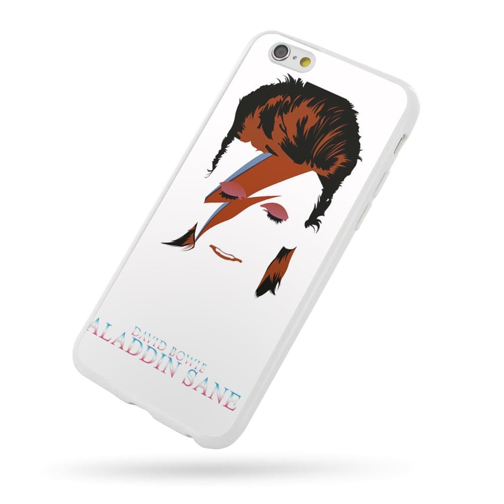 david bowie aladdin sane for iPhone 5S White Case