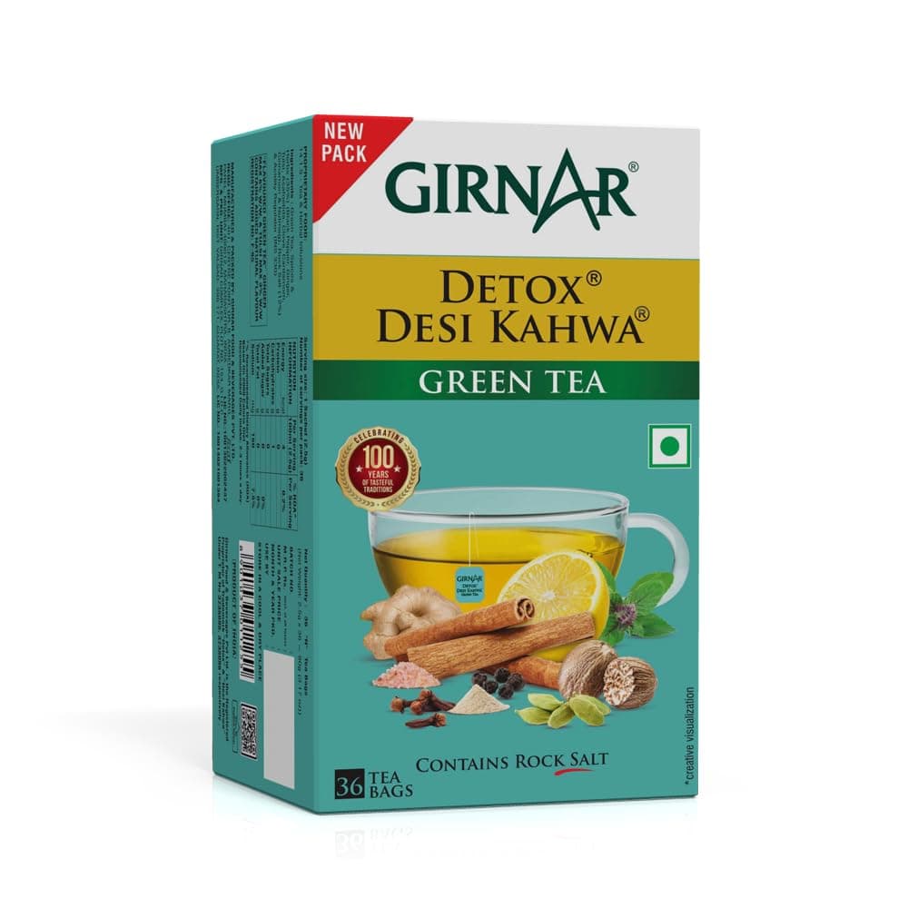 GIRNAR Detox Green Tea Desi Kawa