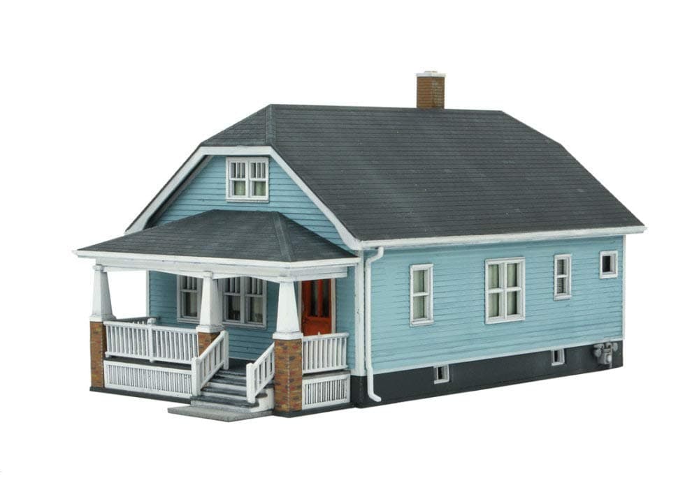 Walthers Cornerstone HO Scale Building/Structure Kit American Bungalow House