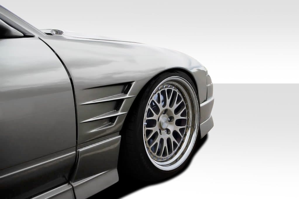 Extreme Dimensions Duraflex G-PR Front Fenders Compatible with 1989-1994 Nissan 240SX - 2 Piece