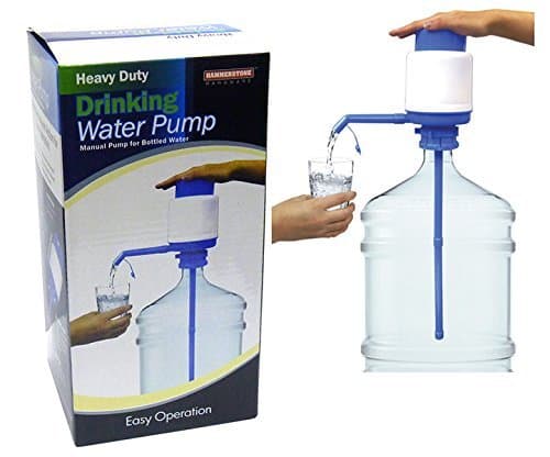 Drinking Water Hand Pump WP1 Heavy Duty Drinking Water Pump, 5 gallon Manual Pump for Bottle Water by Drinking Water Hand Pump