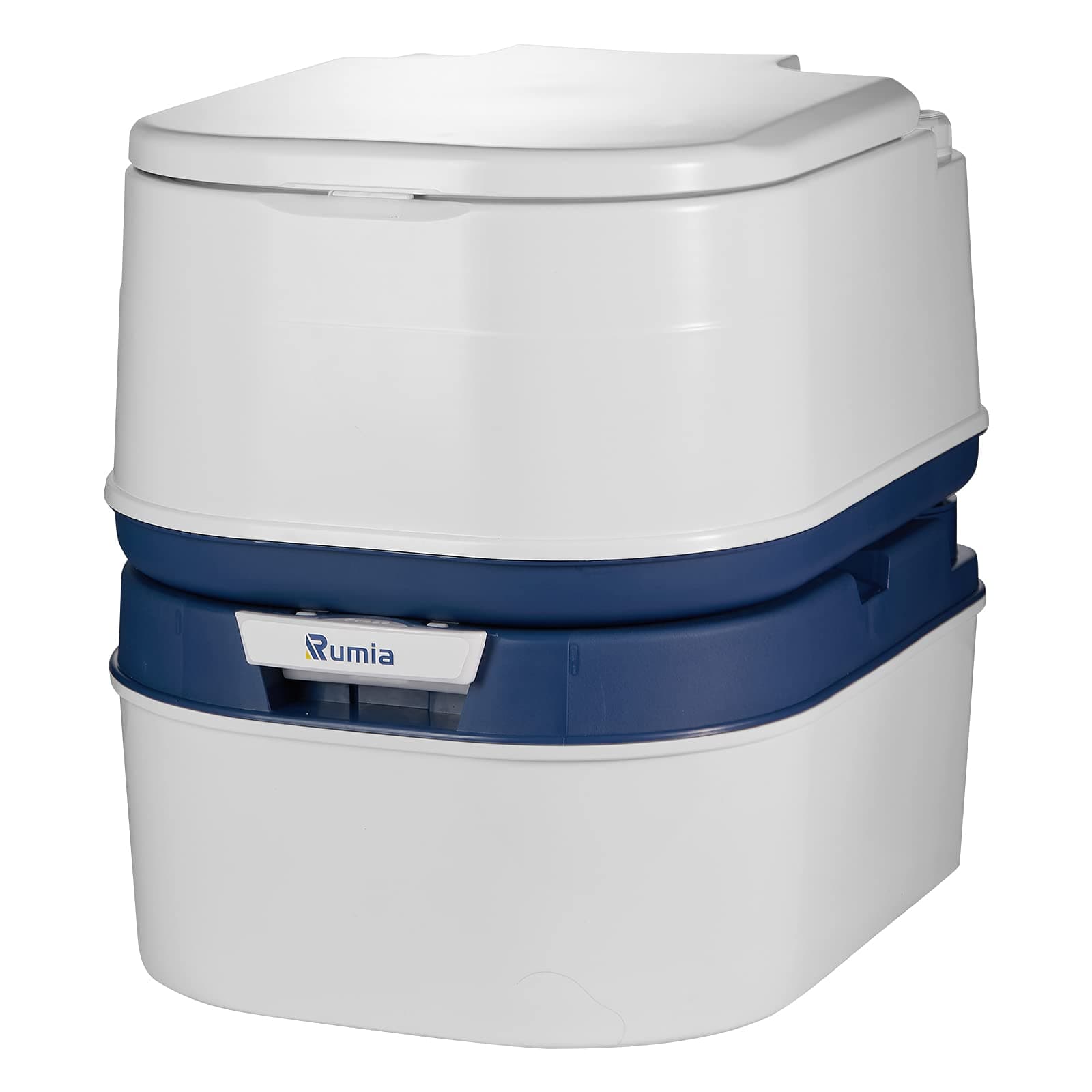 Portable Toilet Rumia, Portable Toilet for Home Use, Portable for Camping with T-shaped Flushing, Portable Toilet for Boat, Outdoor/Indoor Portable Toilet