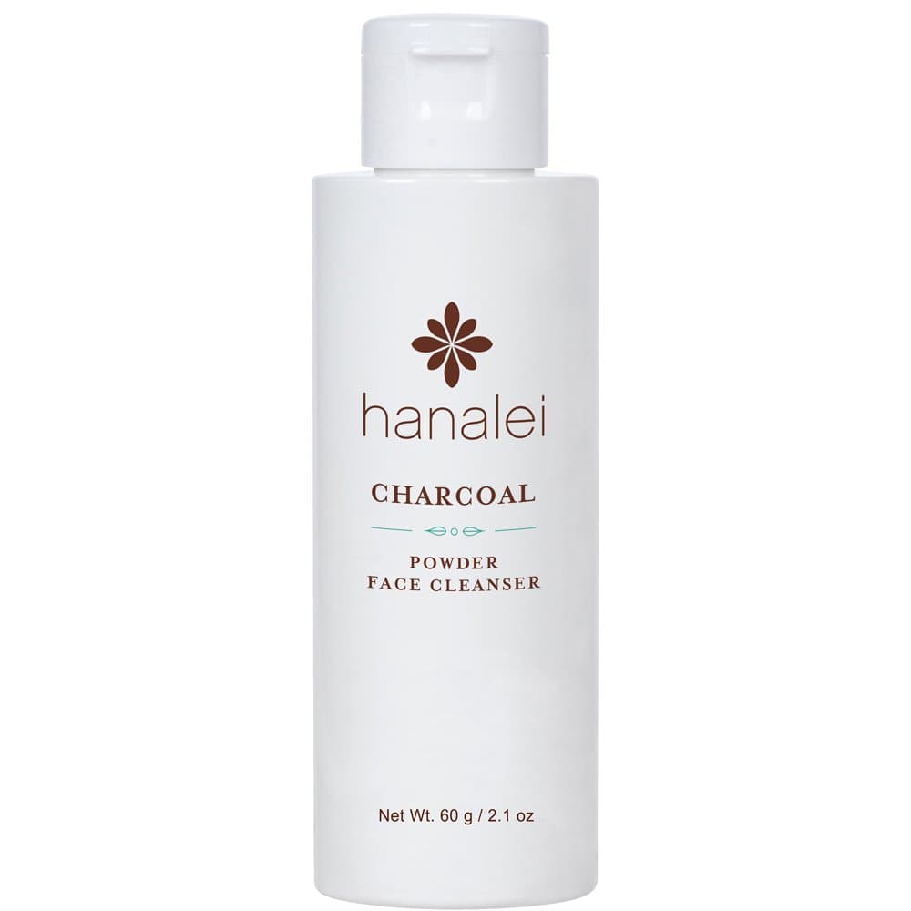 Cruelty-Free and Paraben-Free Charcoal Powder Face Cleanser For Gentle Exfoliation and Cleansing For All Skin Types by Hanalei – Full Size (60g)