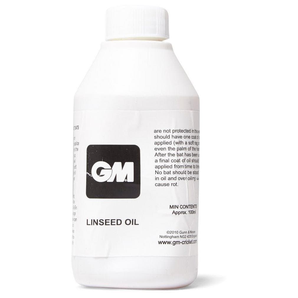 GM | Linseed Bat Oil, Cricket Bat Preparation & Maintenance, One Bottle, 100 ml | Gunn & Moore
