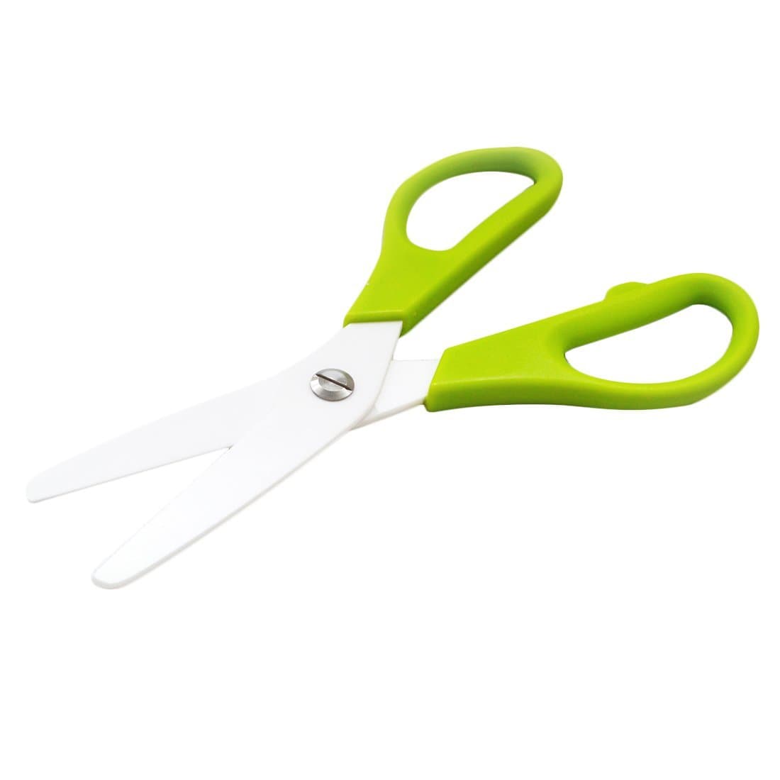 Ceramic Kitchen Scissor, YIFAN Professional 7.8 Inch Food Shear Household Vegetable Fruit Carver - Green