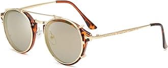 Unisex Adult Rectangle Sunglasses Retro