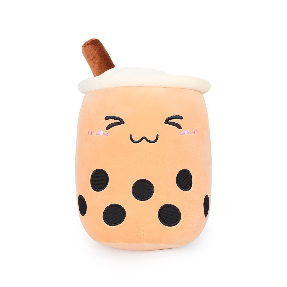 AIXINI 19.6 inch Boba Plush Stuffed Bubble Tea Plushie Cartoon Milk Tea Cup Pillow Big, Soft Kawaii Pillow