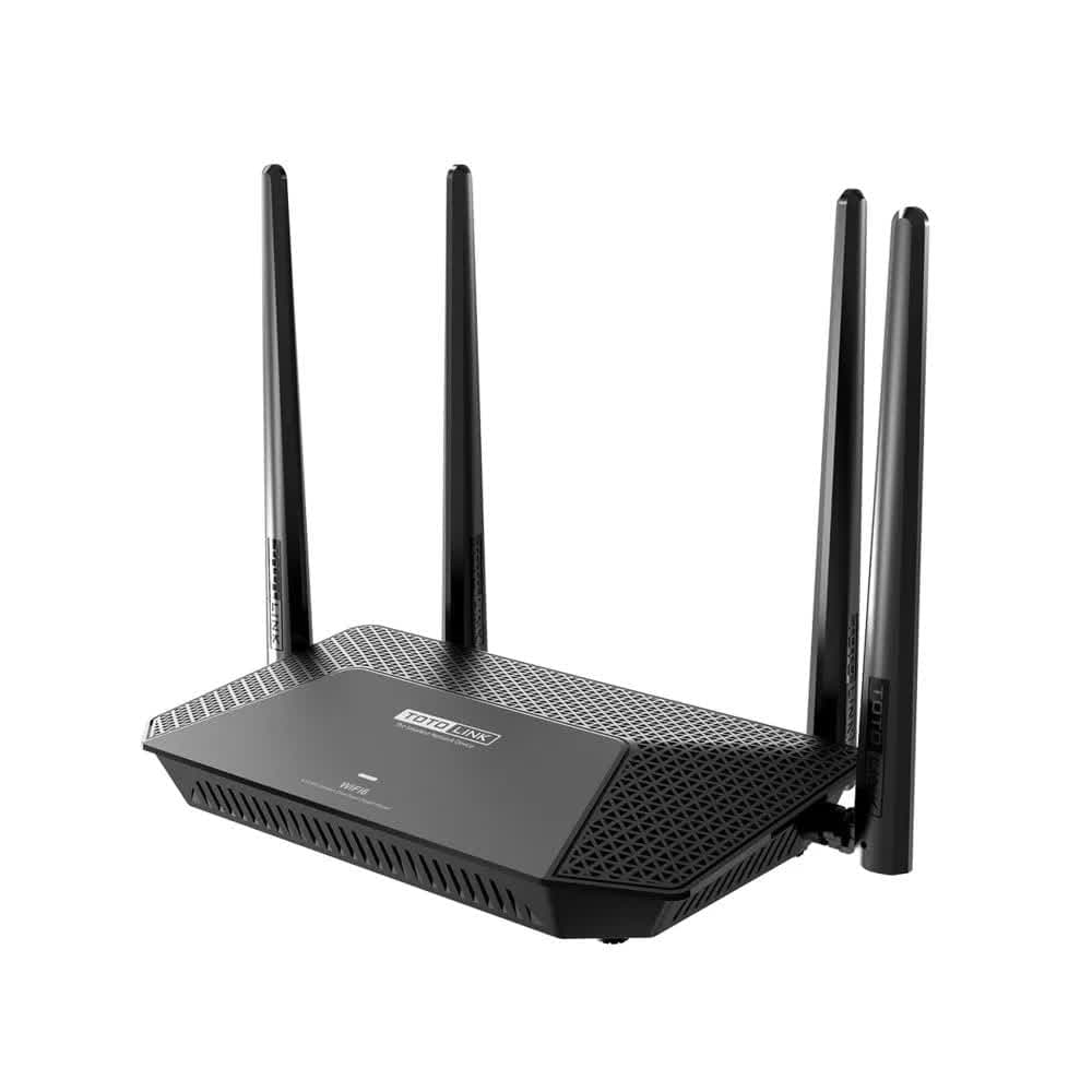 TOTOLINKGigabit Dual Band AX1500 Router, Wi-Fi 6, Ultra Fast Speeds of up to 1501Mbps, Gigabit WAN and LAN Ports, Hassle-Free Roaming Around The House