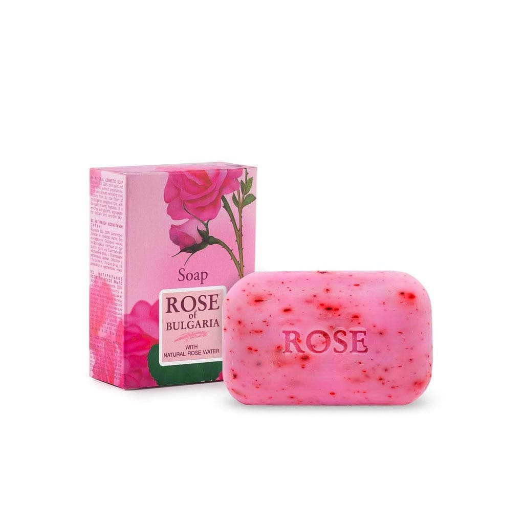 Biofresh Rose of Bulgaria Soap with 100% Natural Ingredients, 100 g