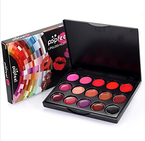 Lip Glosses Professional 15 Colors Mini Lip Glosses Pallet 10cm