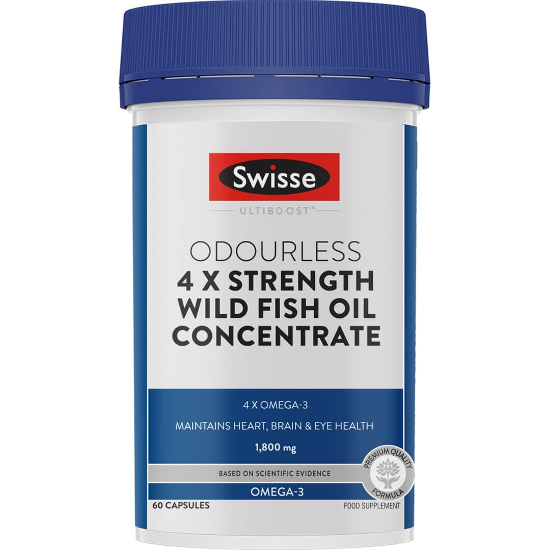 Swiss 4x Wild Fish Oil