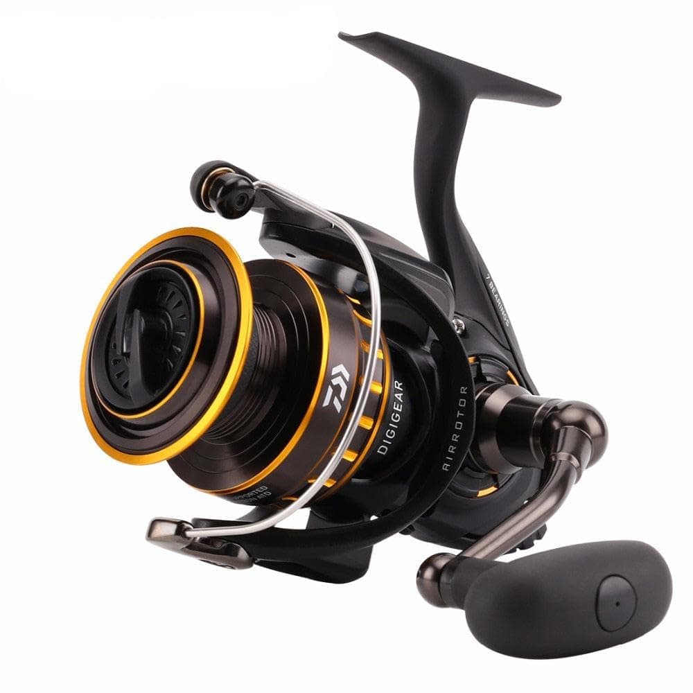 BG Saltwater Spinning Reel, Black/Gold