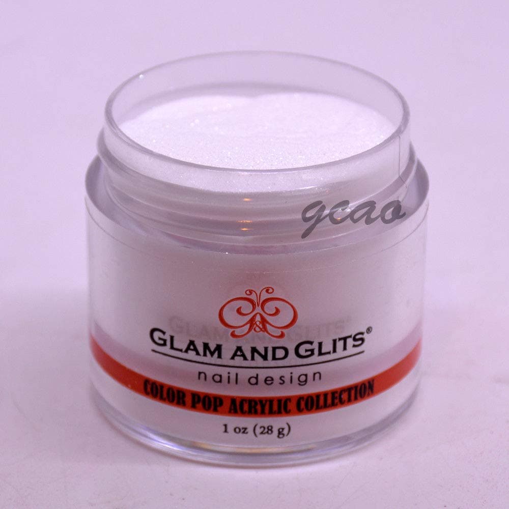 Glam and Glits (Lush Coconut - CPA384) - Colour Acrylic Powder, Lush Coconut-384, 30ml
