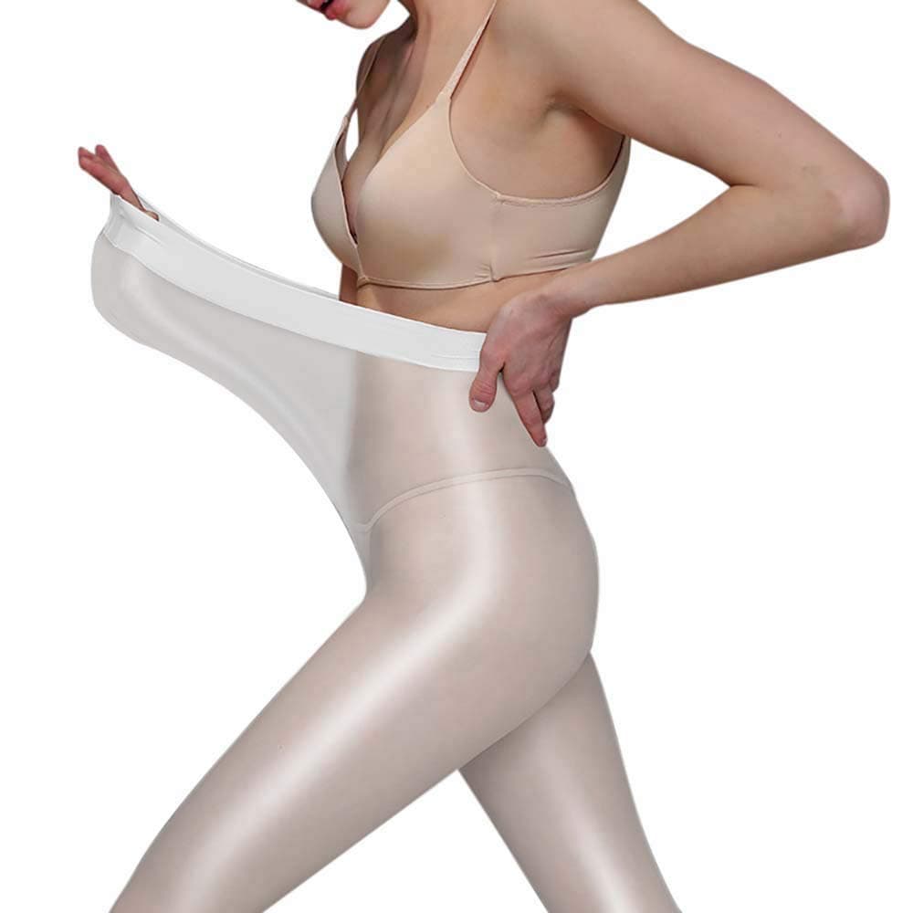 Women 60D Shaping Stockings Plus Size Sexy Pantyhose Flash Oil Shiny Dance Socks Ultra Shimmery Stretch Skinny Tight