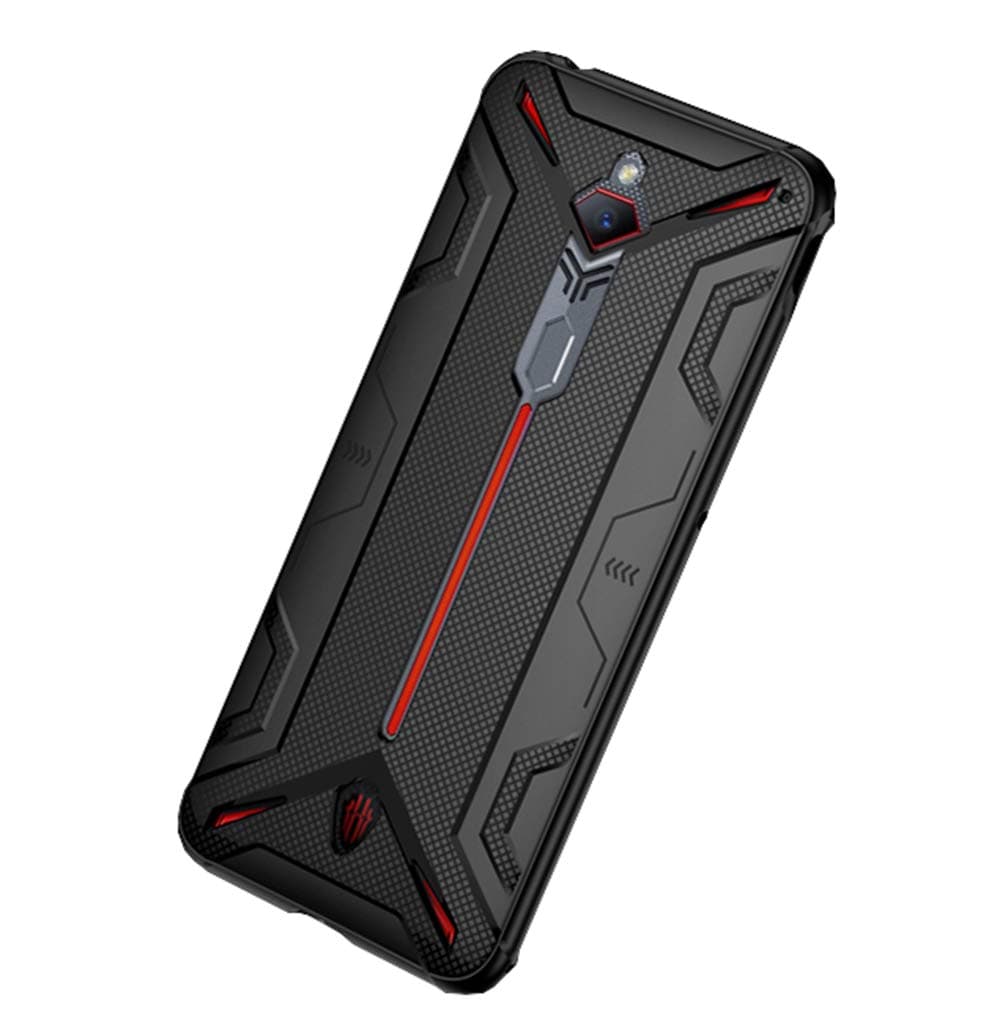 Case for Nubia Red Magic 3/3S, TPU Flexible Material Ultra-thin Cover, Anti-Fingerprint Slim Fit Phone Case [Wear Resistant] [Slip-Resistant] - Black
