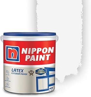 Nippon Paint Acrylic Latex Exterior Primer (4 L, White)