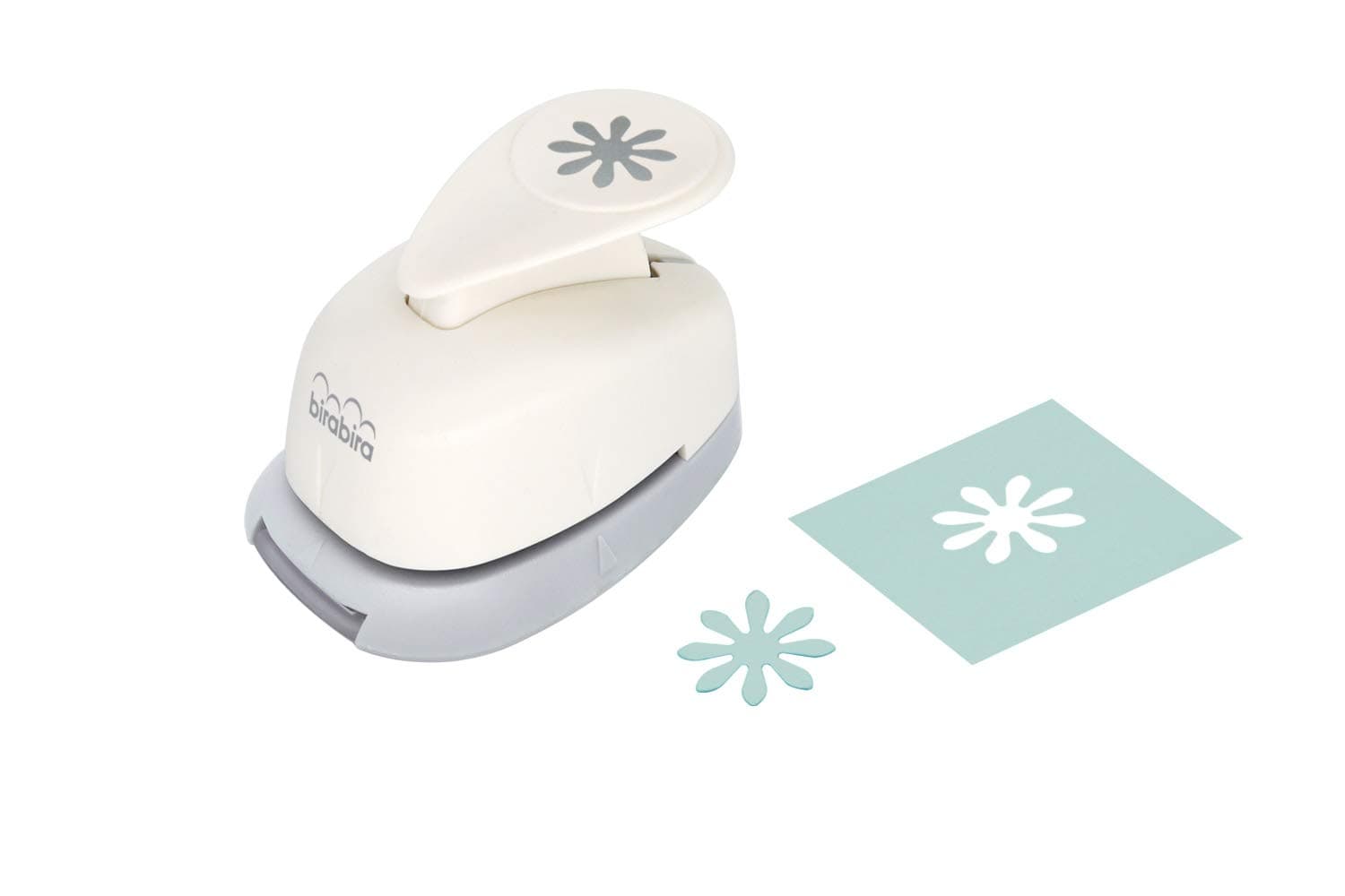 BiraBira Bira Craft 5/8 inch Daisy Shape Lever Action Craft Punch for Paper Crafting Scrapbooking
