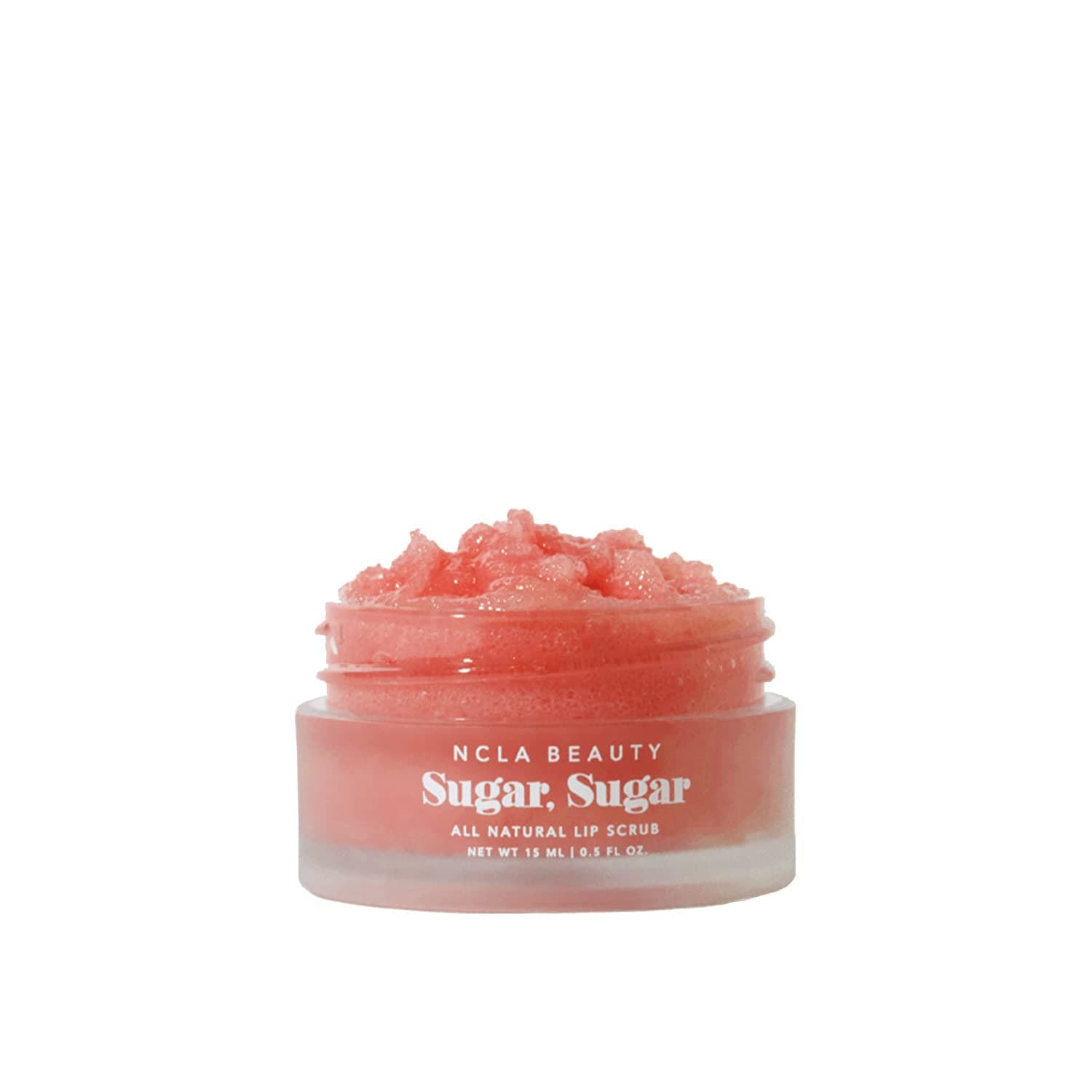 NCLA 100% Natural Lip Scrub, Vegan, Sugar (Watermelon).