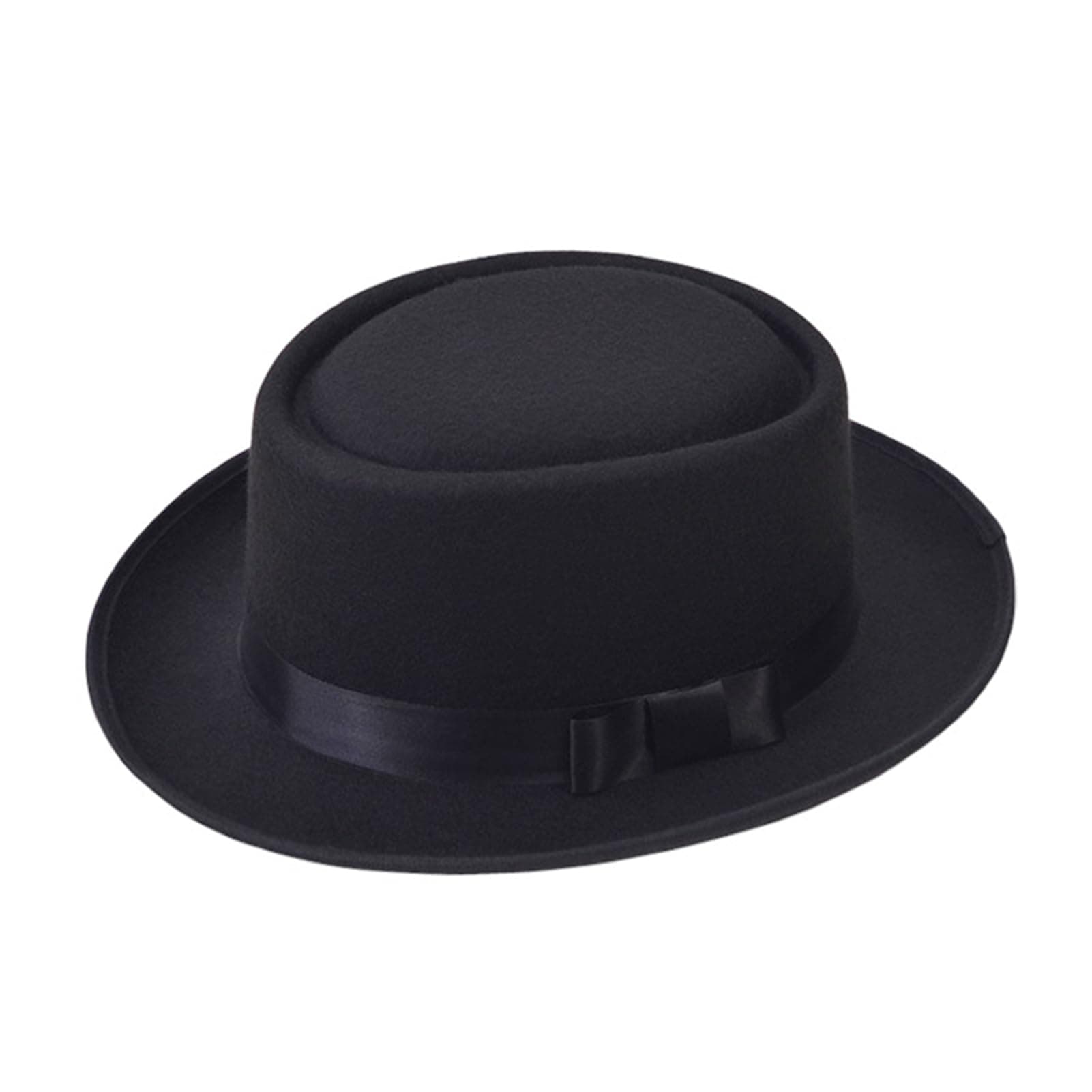 Xcoser Breaking Bad Hat Wool Felt Fedora Walter White Cosplay Heisenberg Hat Pork Pie Cap for Men/Women