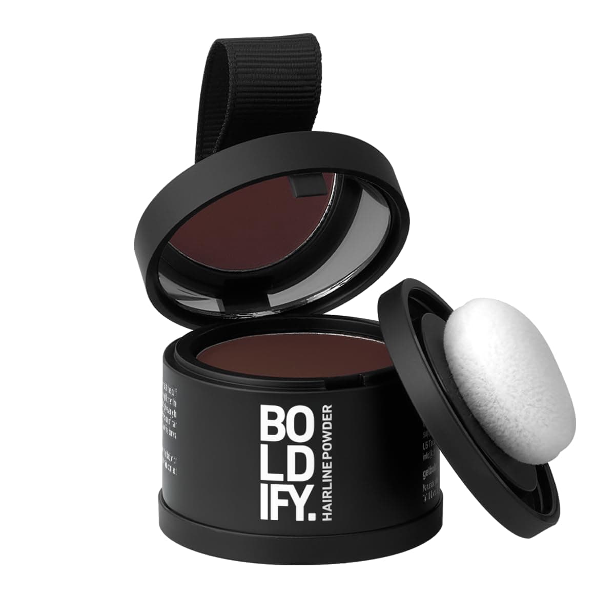 BOLDIFY Root Touch Up Powder, Covers Women and Men’s Grays for 48 Hours, Waterproof Hair Makeup, No Staining, 4g (Dark Copper)