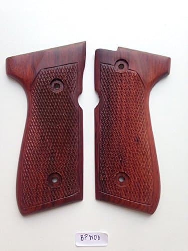 New Beretta 92 92F 92FS FS 92SB 96 M992 M9 Full Size Grips Full Size Hardwood Wood Checkered Handmade #BFW06