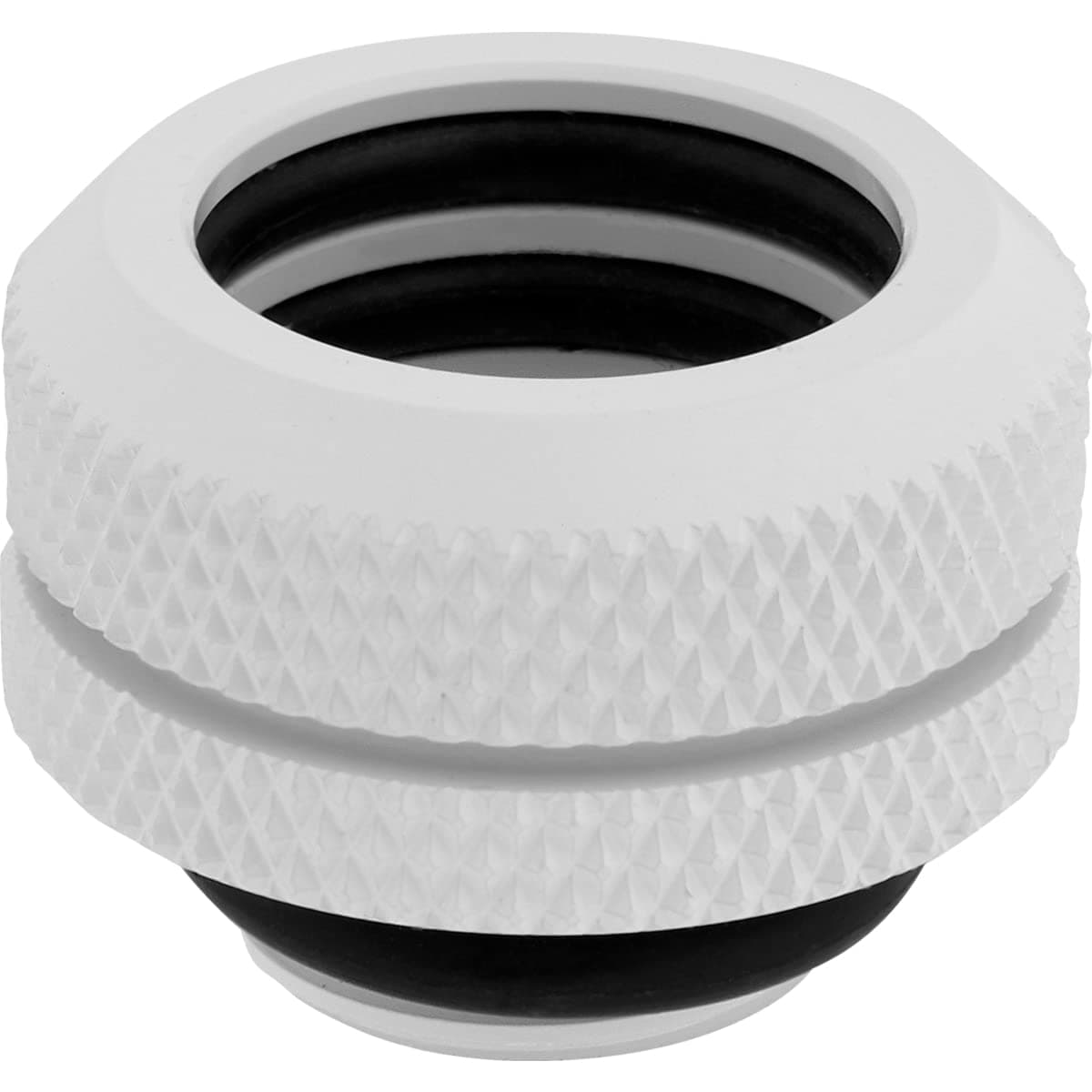 Hydro X Series XF Hardline 14mm OD Fitting Four Pack — White