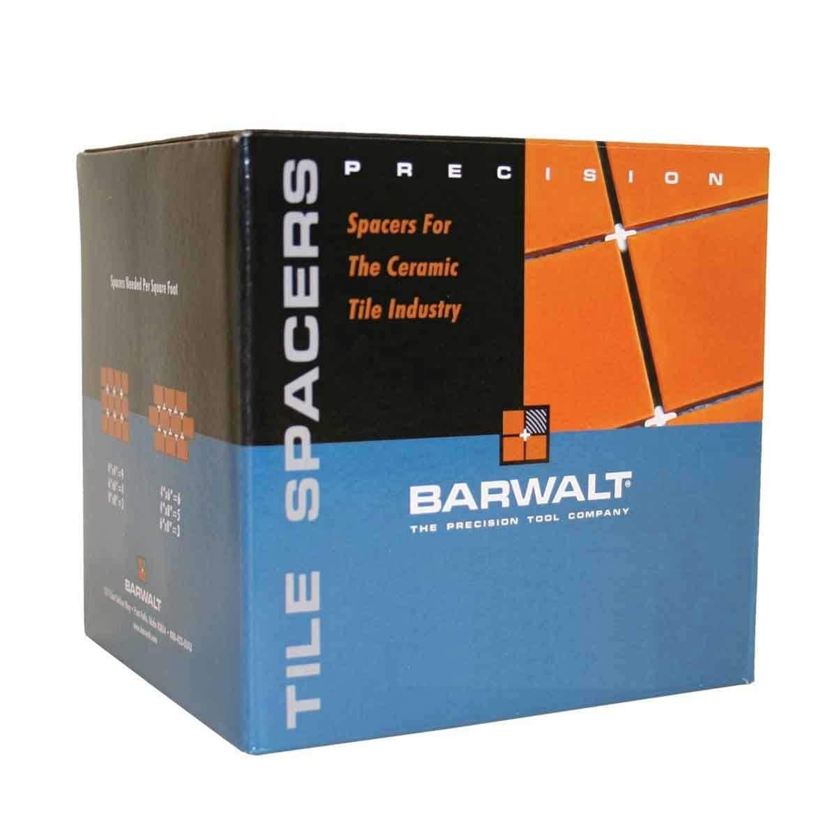 Barwalt 1/4" Regular Tile Spacers - 550 Pcs Box - + Shaped