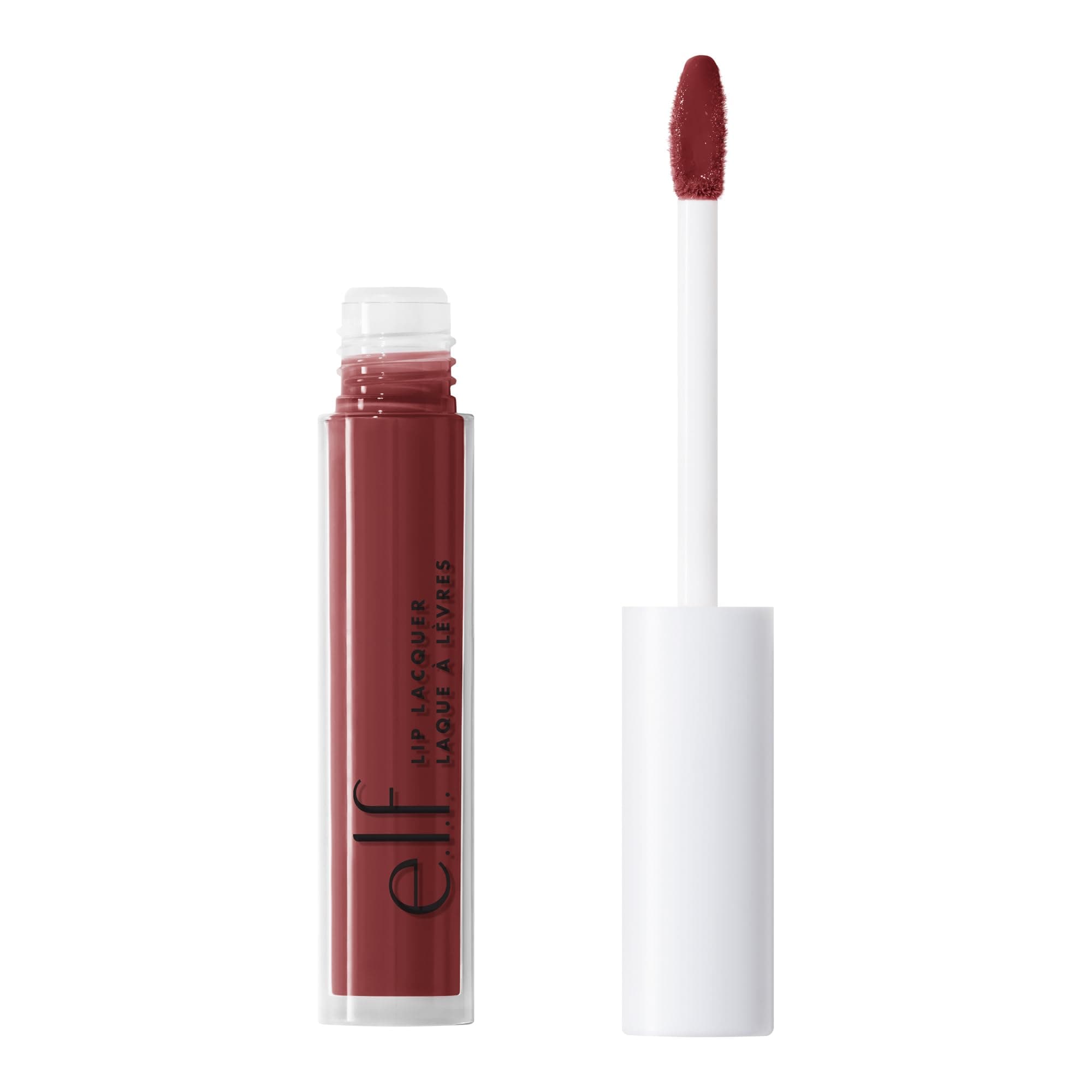 Lip Lacquer, Nourishing, Non-Sticky Ultra-Shine Lip Gloss With Sheer Colour, Infused With Vitamins A & E, Vegan & Cruelty-Free, Black Cherry
