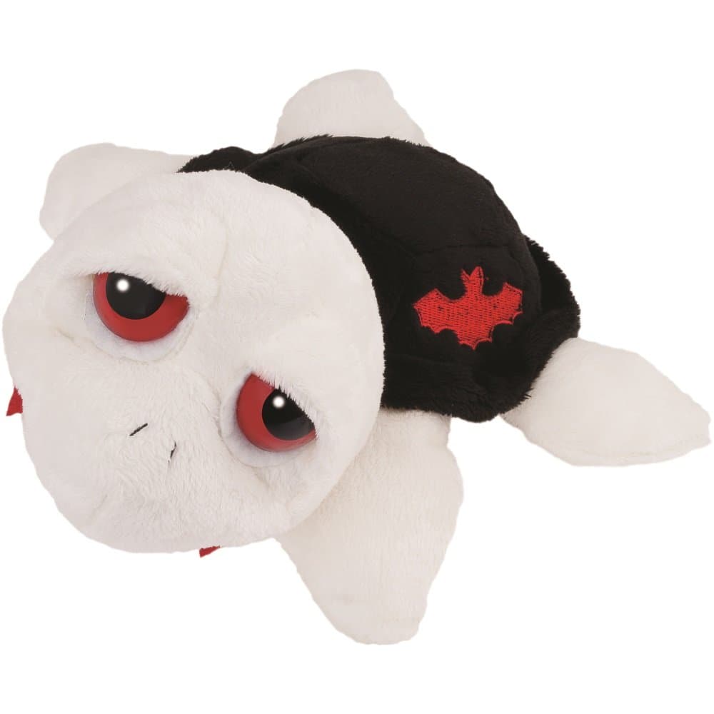 Li'l Peepers Turtles - 'Vlad' the Vampire medium white & black Turtle, by Suki Gifts