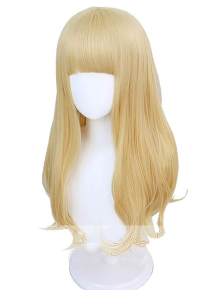 CAROLE & TUESDAY Cosplay Wig Carole Brown Wig Tuseday Golden Wig For Cosplay Costume Accessories Halloween, Tuesday