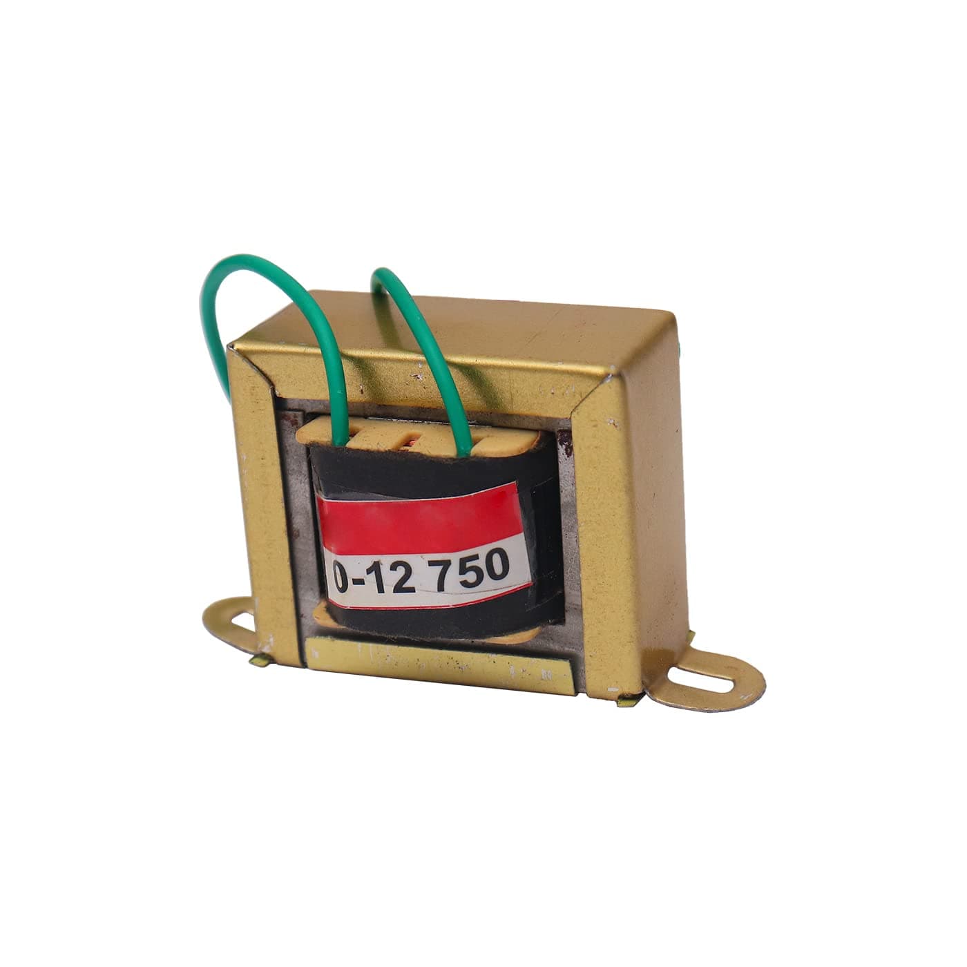 Electronic Spices Transformers 0-12AMP, 750 AC Current Step Down Vertical Mount Electric Power Transformer (0-12AMP 750MA)