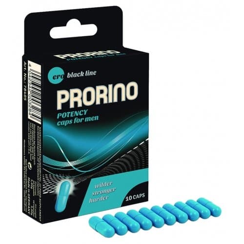 HOT ERO PRORINO Potency Caps for men 10er