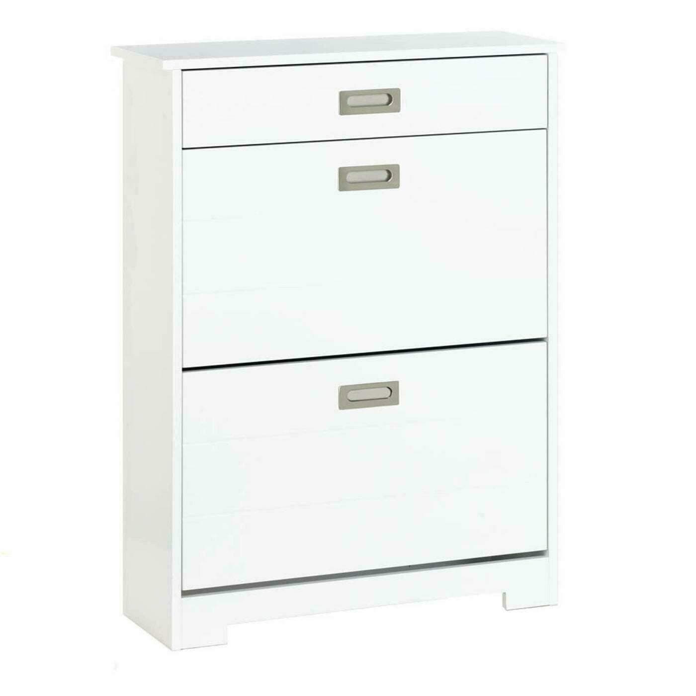 Zings & Thingz 57073953 Simply White Shoe Organizer