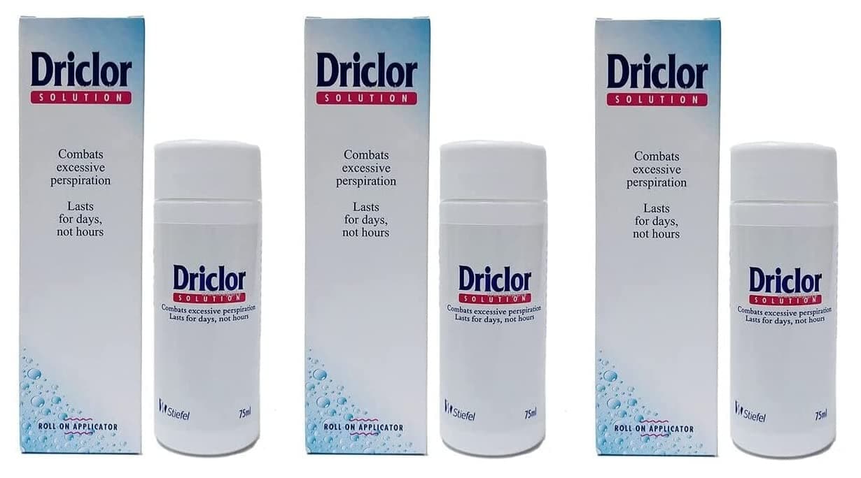 Driclor Antiperspirant Roll On 75ml, Pack of 3 - Fresh Scent