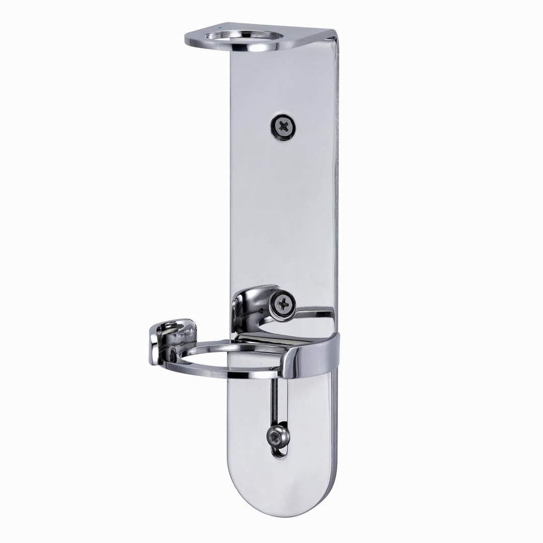 Hand Wash Holder, Stainless Steel Bathroom Single Wall Shelving Brackets,For 300ml Bath And Shower, Body Wash, Hand Lotion Bottle Chrome
