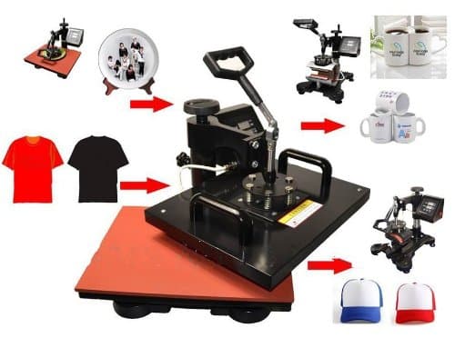 Gowe Advanced New Design 8 In 1 Combo Heat Press Machine ,Plate/Mug/Cap/TShirt heat press,heat transfer machine,Sublimation machine